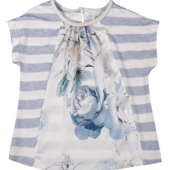Patachou girl’s top with butterflies - Picture 1 of 7